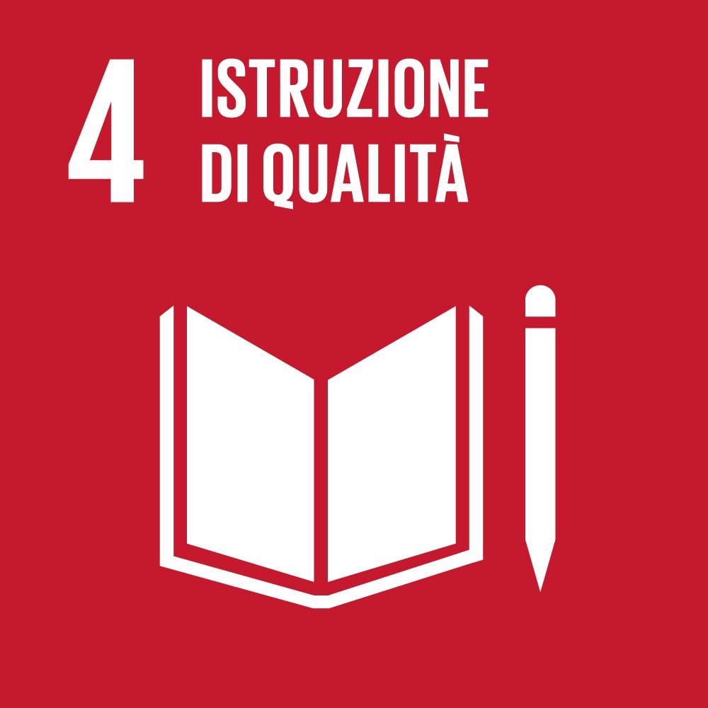 Icona SDG Obiettivo 4
