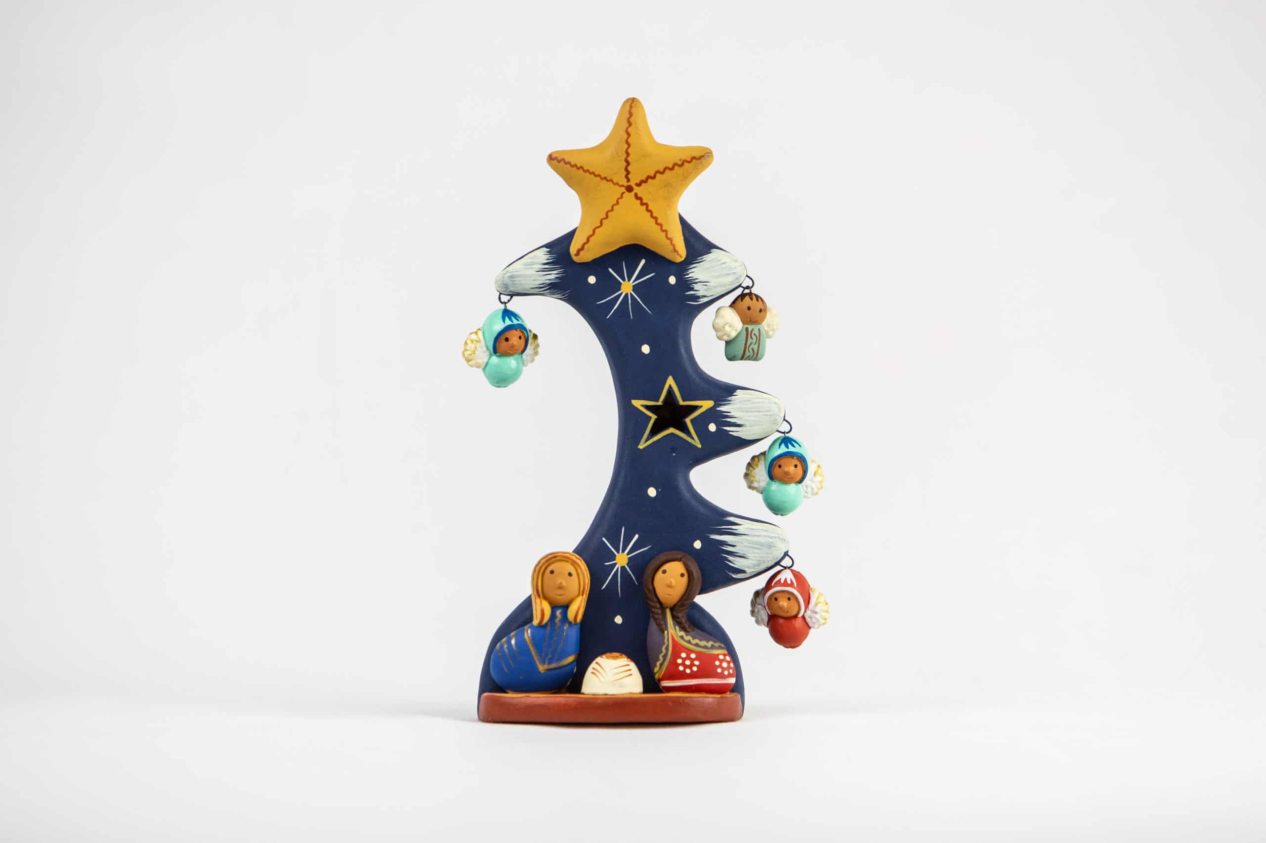 Albero Di Natale Con Presepe Apurimac Ets