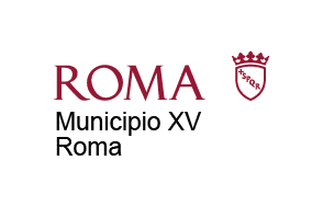 logo rosso Roma Municipio XV logo